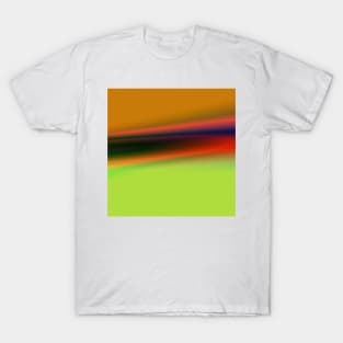 RED BLUE GREEN TEXTURE ART T-Shirt